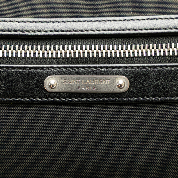 Pre-Loved Saint Laurent Canvas City Belt Bag - Picture 9 of 12